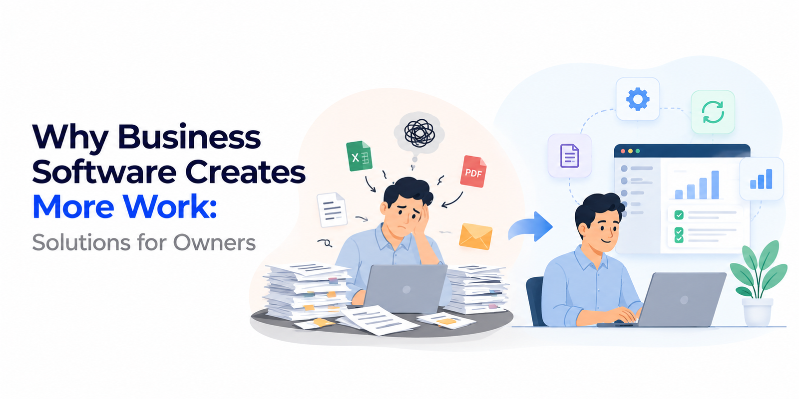 Why Your Business Software Creates More Work Than It Saves