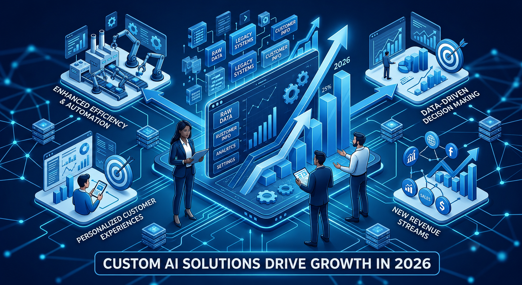 AI Integration Services for Businesses: How Custom AI Solutions Drive Growth in 2026