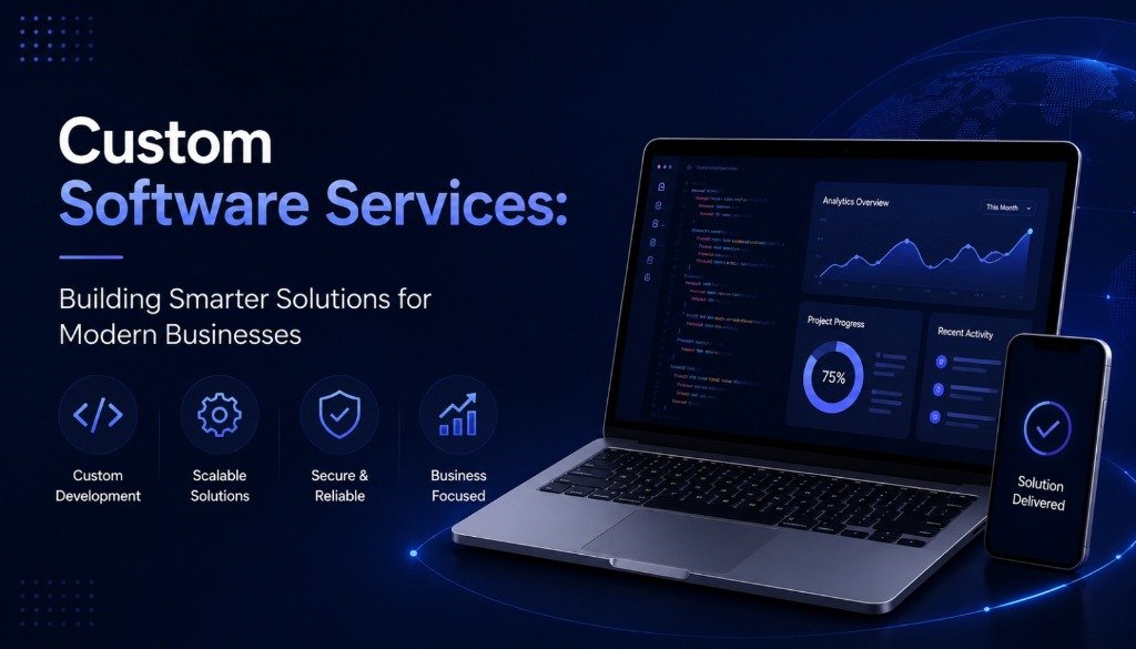 Custom Software Services: Building Smarter Solutions for Modern Businesses | Mithila Softech