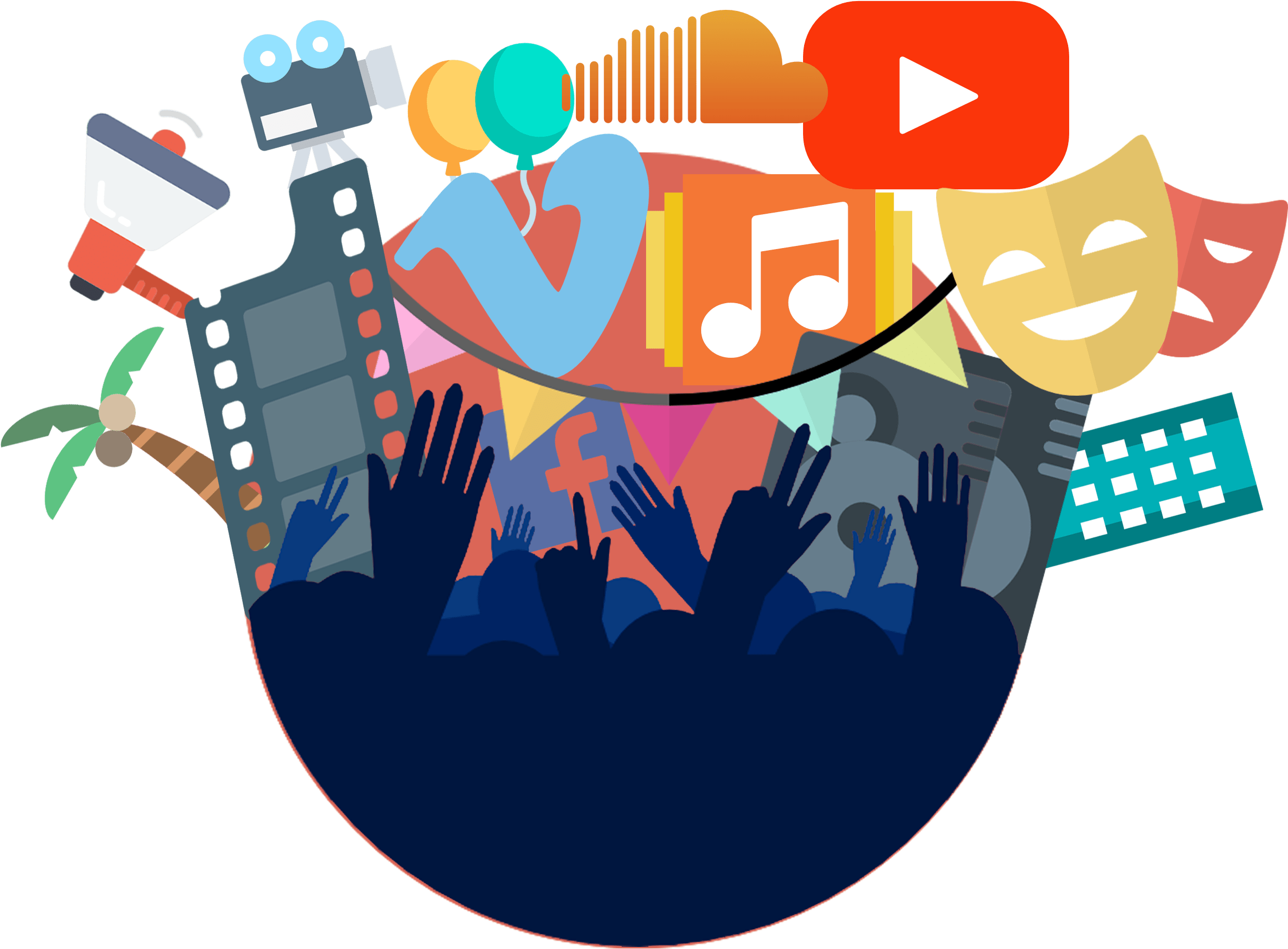 media streaming platform UI
