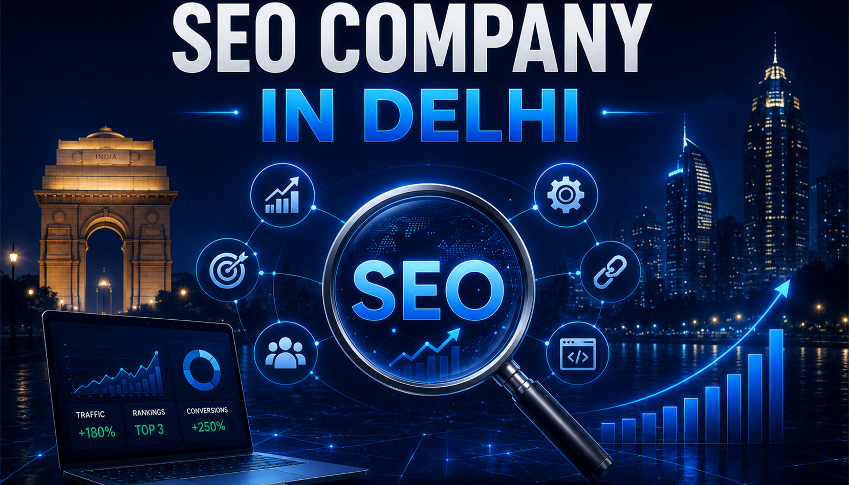 SEO Company in Delhi Ã¢â‚¬â€œ AI Powered SEO Services for Small Businesses in India